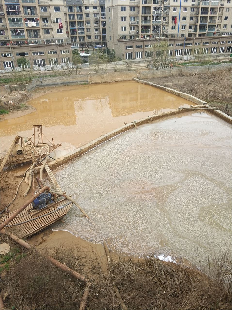 赛罕沉淀池淤泥清理-厂区废水池淤泥清淤